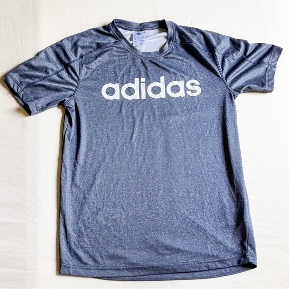Adidas Men’s Grey Climalite Athletic T-Shirt - Picture 1 of 7